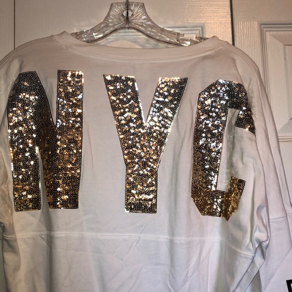 PINK NYC Inspired Long Sleeve T-Shirt - Picture 5 of 8